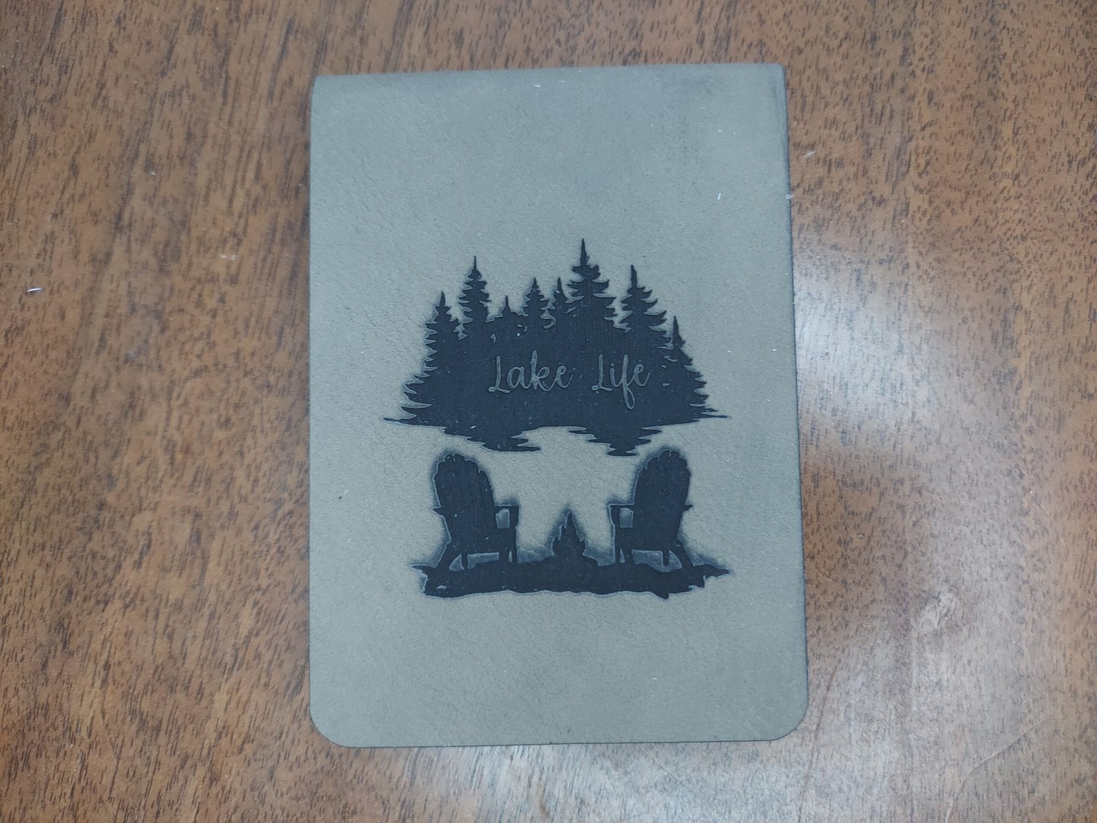 Travel Cribbage Board, Laser Cut Folding Game with Leatherette Cover & 15 Design Choices, Portable Peg Board for Camping, RV, and Game Night - Image 7